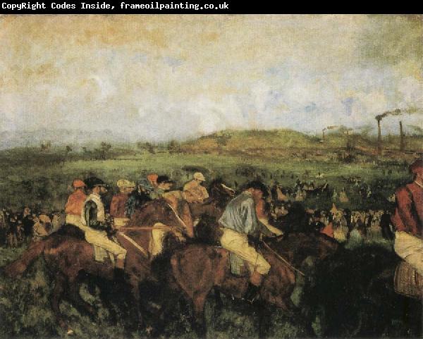 Edgar Degas The Gentlemen-s Race
